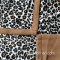 Super Soft Short Plush with Brushed Fleece Blanket